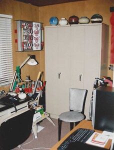 Bureau avec rangements et poste de travail