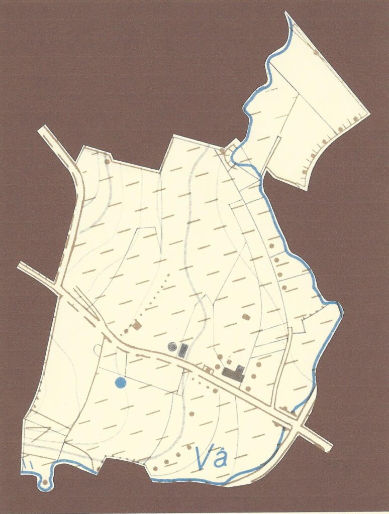 Plan du lot 2, Grand parc de Rechrival, bordé par la rivière du Laval