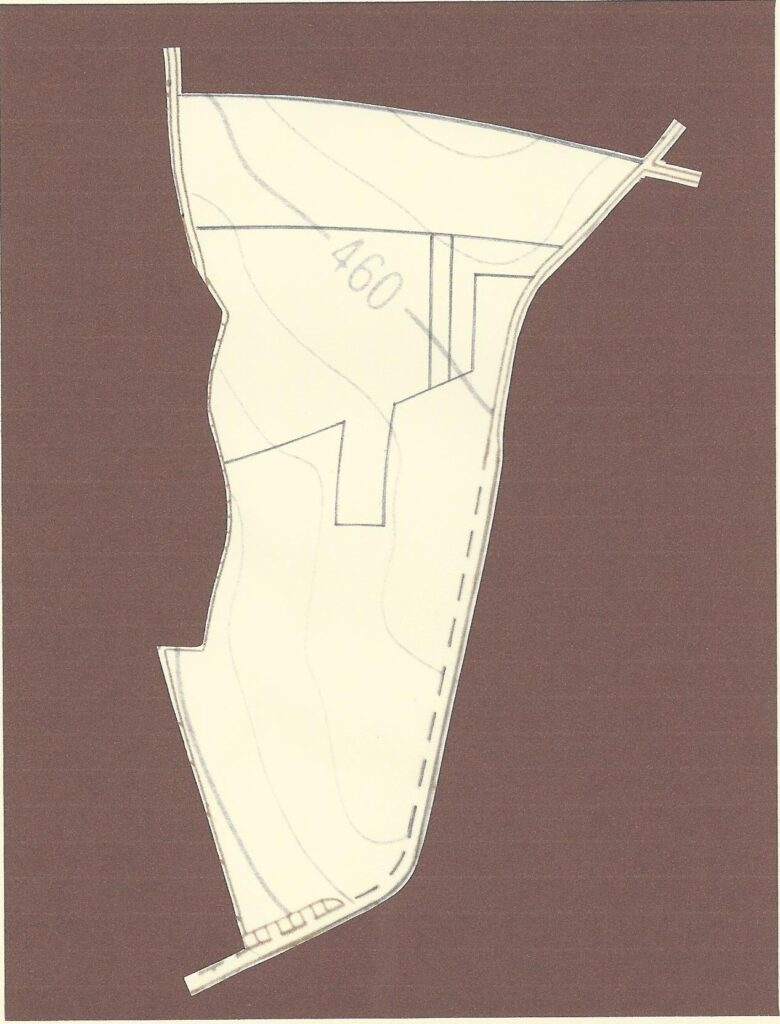 Plan du lot 3, Grand parc du Thier Destache